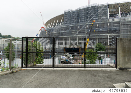 新国立競技場 建設中 45793655