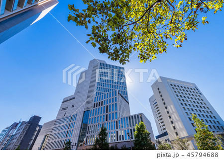 四ツ谷駅前の風景 上智大学とソフィアタワー 45794688