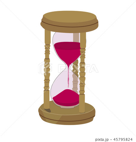 砂時計のイラスト素材