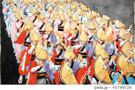 阿波踊り 45799726