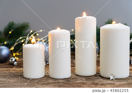 Elegant gray christmas 45802255