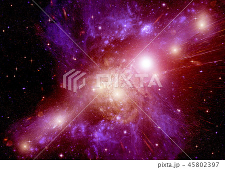 galaxy in a free space 45802397