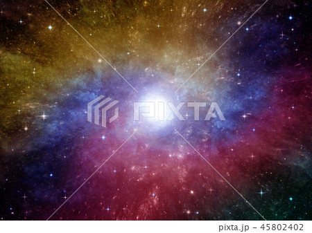 galaxy in a free space 45802402