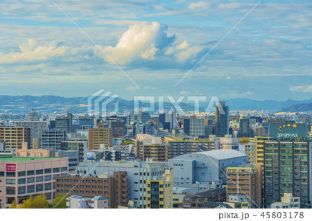 大阪　梅田　再開発地域　 45803178