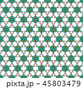 illustration of doodle hexagonal stars background 45803479