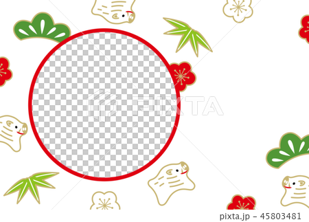 新年賀卡2019年 新年賀卡2019年 45803481