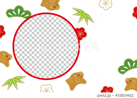 新年賀卡2019年 新年賀卡2019年 45803482