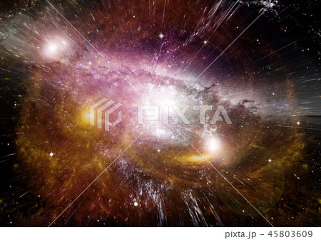 galaxy in a free space 45803609