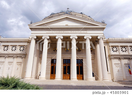 facade of Romanian Athenaeum facade of Romanian Athenaeum 45803901