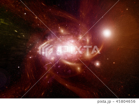 galaxy in a free space 45804656