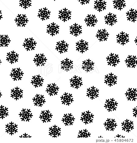 It is snowing. Seamless pattern of snowflakes. Christmas or winter theme vector background It is snowing. Seamless pattern of snowflakes. Christmas or winter theme vector background 45804672