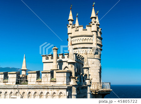The Swallows Nest Castle near Yalta in Crimea The Swallows Nest Castle near Yalta in Crimea 45805722