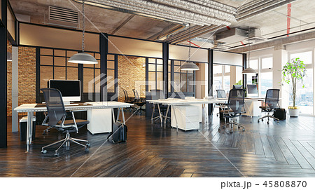 modern office interior 45808870