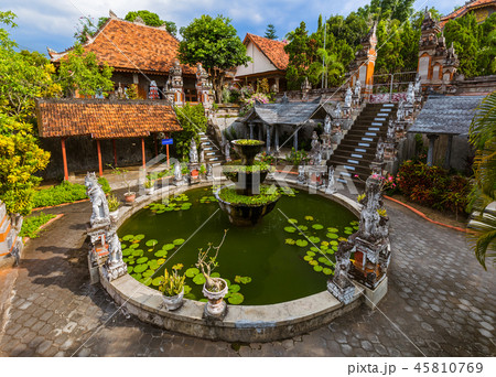 Buddhist temple of Banjar - island Bali Indonesia 45810769