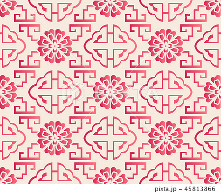 Elegant seamless Chinese style pink background Elegant seamless Chinese style pink background 45813866