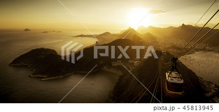 Aerial View of Rio de Janeiro, Brazil 45813945