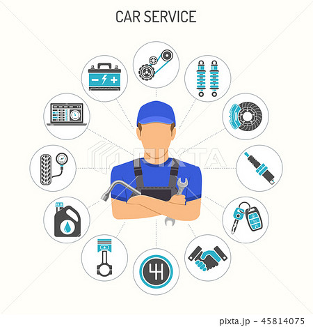 Car Service Concept 45814075