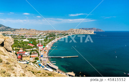 The Black Sea Shore at Sudak, Crimea The Black Sea Shore at Sudak, Crimea 45815552