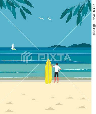 Sport fun on beach Sport fun on beach 45816317