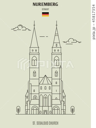 St. Sebaldus Church in Nuremberg, Germany 45817354
