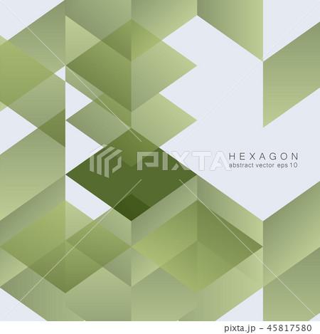 Abstract geometric overlapping triangles background. Cover template design 45817580