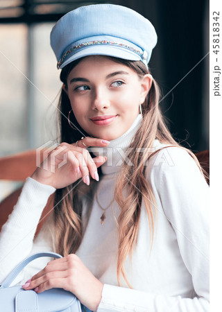 Photo of a girl in bright colors 45818342