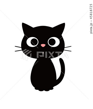 黒猫 イラスト ベクターのイラスト素材