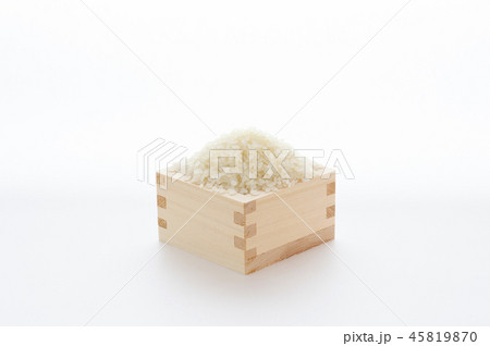 白米 穀類 枡入り  45819870