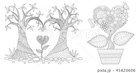 Love trees Love trees 45820606