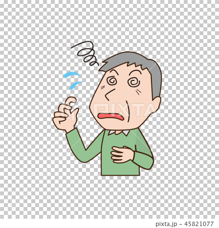 めまい　中年　老人　男性　一人 45821077