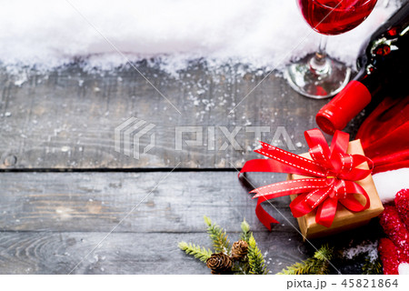 Merry Christmas and Happy New Year. Winter season Merry Christmas and Happy New Year. Winter season 45821864