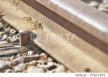 線路のレール 線路のレール 45821893