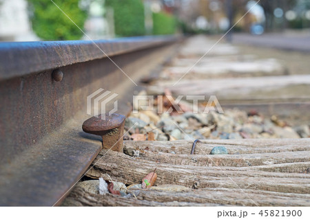 線路のレール 線路のレール 45821900