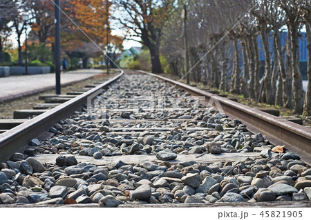 線路のレール 線路のレール 45821905