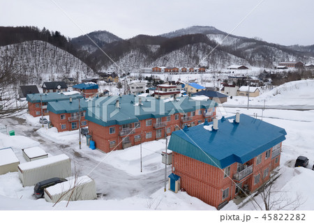 冬の炭坑住宅 冬の炭坑住宅 45822282