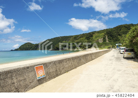 奄美大島 国直海岸の写真素材