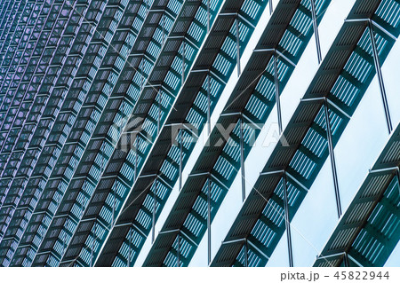 Beautiful architecture office building skyscraper with window glass pattern Beautiful architecture office building skyscraper with window glass pattern 45822944