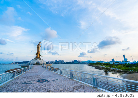 Kun iam statue landmark in macau city 45823005