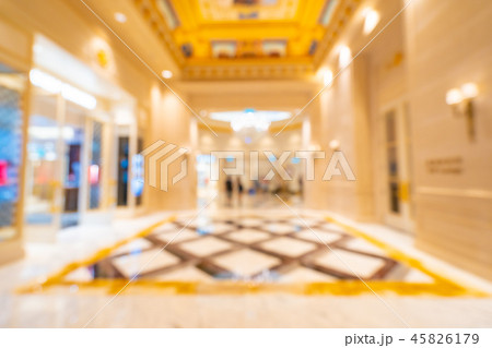 Abstract blur and defocused shopping mall of department store 45826179