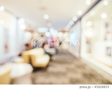 Abstract blur and defocused shopping mall of department store Abstract blur and defocused shopping mall of department store 45826655
