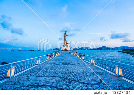 Kun iam statue landmark in macau city 45827484