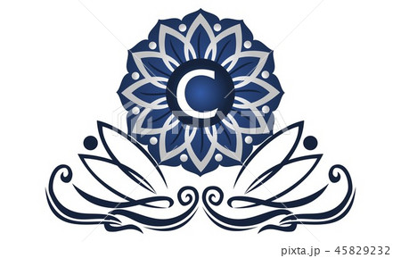 Flower Elegant icon Initial C Flower Elegant icon Initial C 45829232