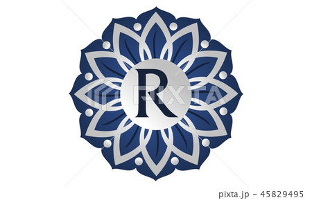 Flower Elegant icon Initial R Flower Elegant icon Initial R 45829495