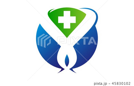 Global Medical Logo Design Template Vector 45830102