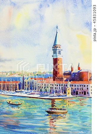 San Giorgio Maggiore island, Venice, Italy. San Giorgio Maggiore island, Venice, Italy. 45831093