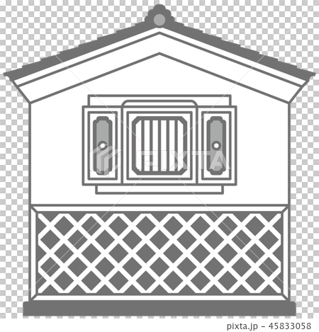 蔵 アイコンのイラスト素材