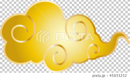 Clouds Japanese style golden luxury Clouds Japanese style golden luxury 45833252