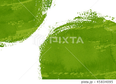 背景素材　水彩テクスチャー　抹茶 45834095