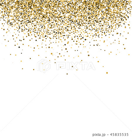 Falling gold sequins. Falling gold sequins. 45835535