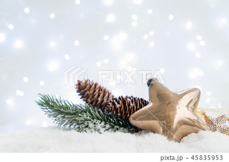 White christmas with snow White christmas with snow 45835953